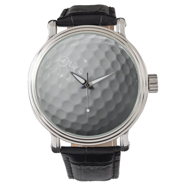 Golfbal sporten ontwerp horloge (Voorkant)