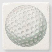 golfbal stenen onderzetter (Voorkant)