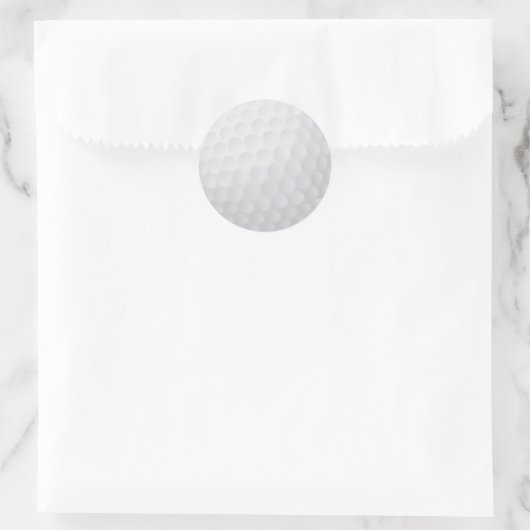 golfbal sticker (Tas)