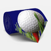 golfbal stropdas (Opgerold)