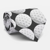 golfbal stropdas (Opgerold)