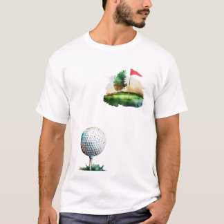 golfbal t-shirt