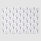 Golfbal T-shirt Classic Tijdloos Golfplezier Tissuepapier (Voorkant)