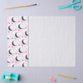 Golfbal t-shirt roze witte donkergrijs klassieke g tissuepapier (Craft)