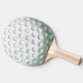golfbal tafeltennisbatje (Zijkant)