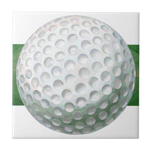 golfbal tegeltje (Voorkant)