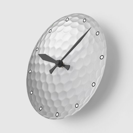 Golfbal textuur met Stippen Ronde Klok (Hoek)