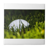 golfbal verbergende remix tegeltje (Voorkant)