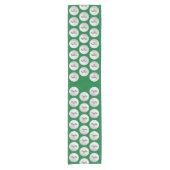 Golfbal Verjaardagsfeestje - 50ste of ander jaar Korte Tafelloper (Voorkant)