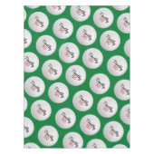 Golfbal Verjaardagsfeestje - 50ste of ander jaar Tafelkleed (Voorkant)