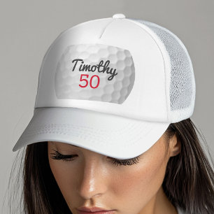 Golfbal Verjaardagsfeestje - 50ste of ander jaar Trucker Pet