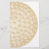golfbal vintage briefpapier (Voorkant)