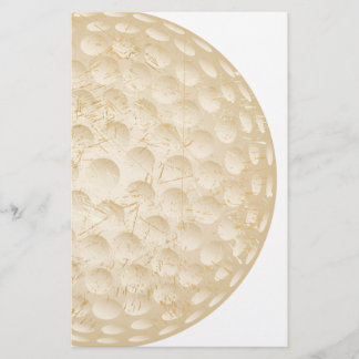 golfbal vintage briefpapier