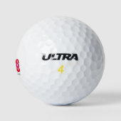Golfbal voor Golfer op de Valentijnsdag met de LOV Golfballen (Logo)