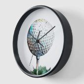 golfbal Wall Clock (Hoek)