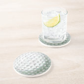 golfbal zandsteen onderzetter (Zijkant)