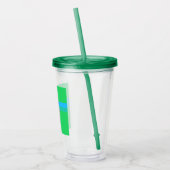 Golfbalacryltumbler Acryl Drinkbeker (Links)