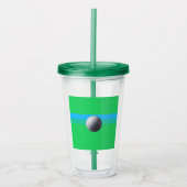 Golfbalacryltumbler Acryl Drinkbeker (Voorkant)