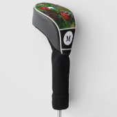 Golfbaldenkegels en evergreens Kerstmis Golfheadcover (Schuin)