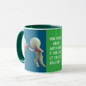 Golfbalgevecht Mok (Voorkant links)