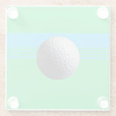 Golfbalglas onderzetter (Achterkant)