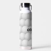Golfbalken, Abstract-Thor kopervacuüm, geïsoleerd Waterfles (Voorkant)