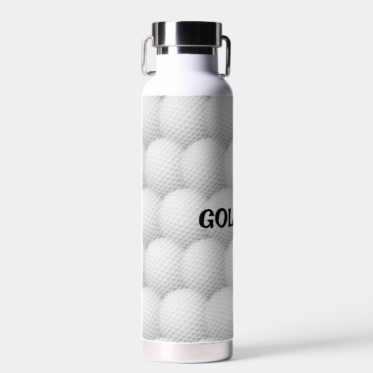 Golfbalken, Abstract-Thor kopervacuüm, geïsoleerd Waterfles (Voorkant)