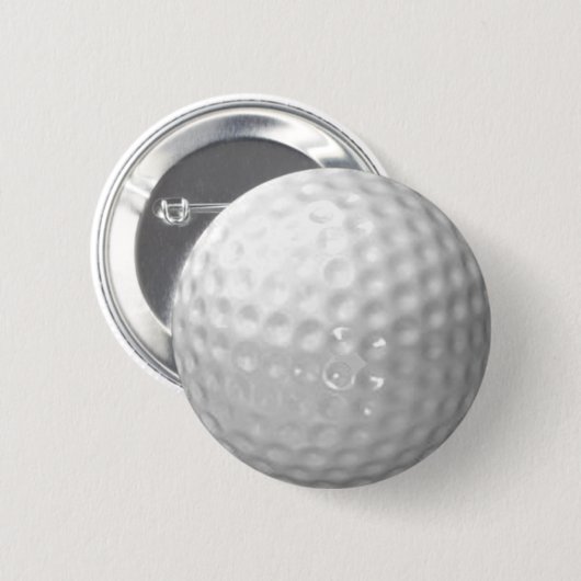 golfbalknop ronde button 5,7 cm (Voorkant /achterkant)