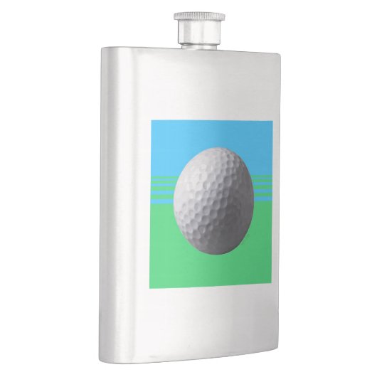 Golfbalkolf van roestvrij staal heupfles (Rechts)