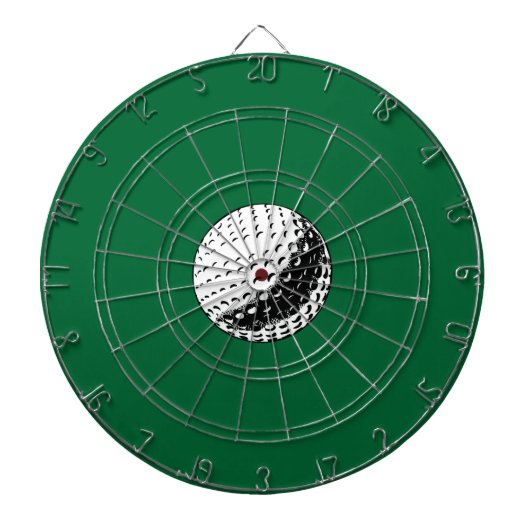 Golfball Dart Board Dartbord (Voorkant)