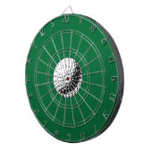 Golfball Dart Board Dartbord (Voorkant Rechts)