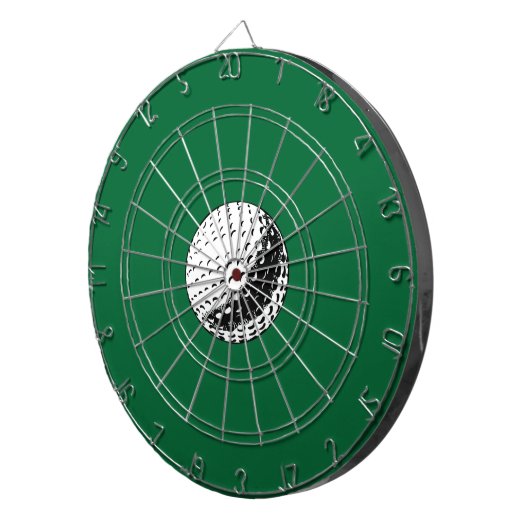 Golfball Dart Board Dartbord (Voorkant Rechts)