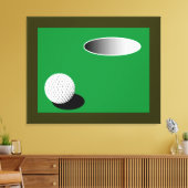 GOLFBALL N CUP CANVAS AFDRUK (Insitu (Woonkamer))