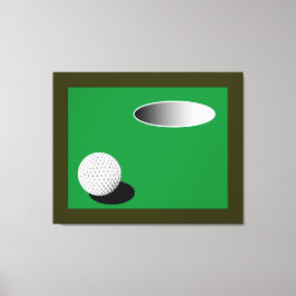 GOLFBALL N CUP CANVAS AFDRUK