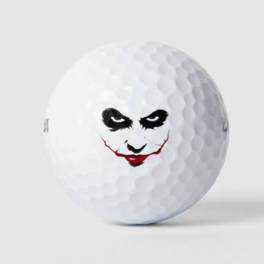 Golfball with Jokerface Golfballen (Voorkant)