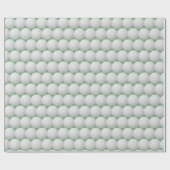 Golfballen Abstract Ontwerp Verpakkende Document B Cadeaupapier (Vlak)