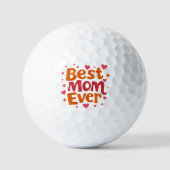 Golfballen - Beste moeder ooit (Voorkant)