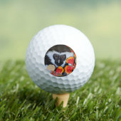 Golfballen Colobus Geschilderd Wild (Insitu Shirt)