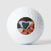 Golfballen Colobus Geschilderd Wild (Voorkant)