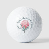Golfballen Delicate Bloem (Voorkant)