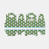 Golfballen en Golfclubs Favor Box Bedankdoosjes (Uitgevouwen)