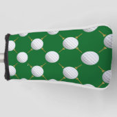 Golfballen en T - shirts Golfheadcover (Voorkant)