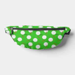 Golfballen en T - shirts Kleurrijke Golfer Heuptasje