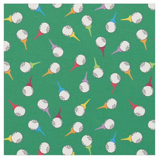 Golfballen en T - shirts Print Stof (Close Up)
