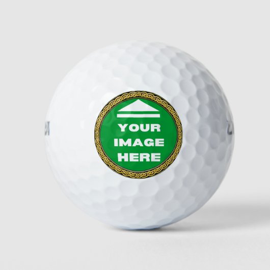 Golfballen - gepersonaliseerd - Afbeelding / tekst (Voorkant)