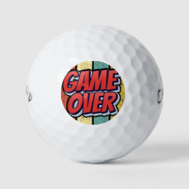 Golfballen. Golfballen