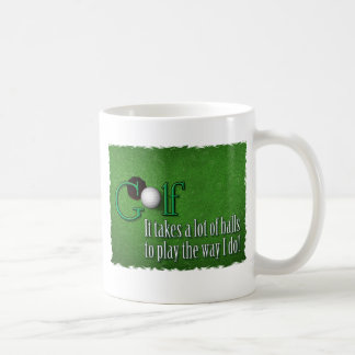 golfballen koffiemok