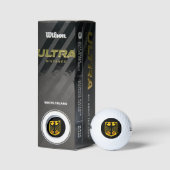 golfballen met het wapen van Duitsland (Verpakking)