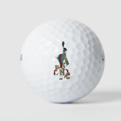 * Golfballen met PMC Proud Cadet logo (Voorkant)