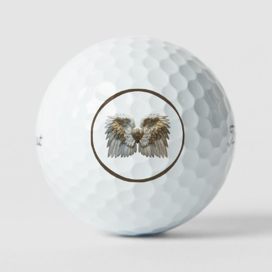 Golfballen met Vleugels voor Precisie (Voorkant)